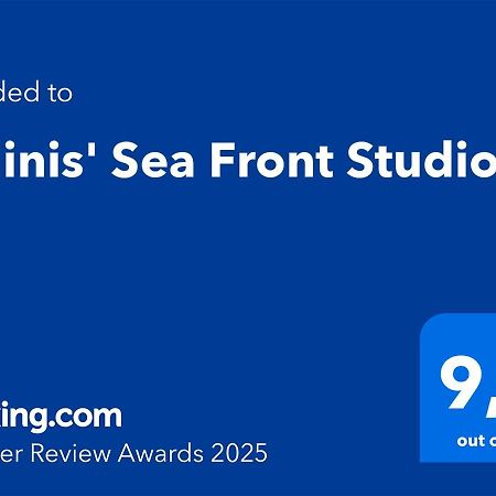 Galinis' Sea Front Studios Nea Kallikrateia المظهر الخارجي الصورة